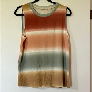 twenty second Multicolor Striped Tank Top